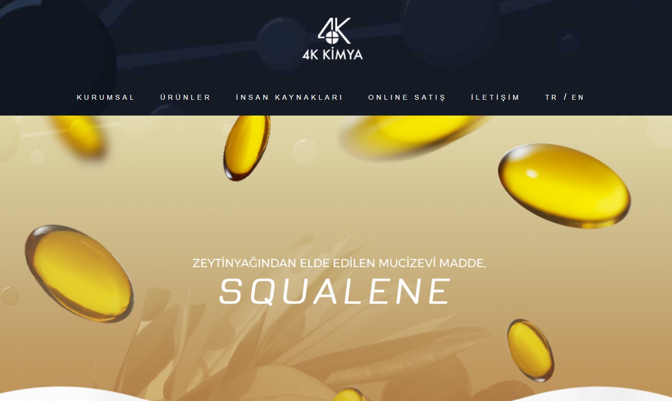 4K Kimya, bitkisel squalene üretimiyle ihracata odaklanıyor